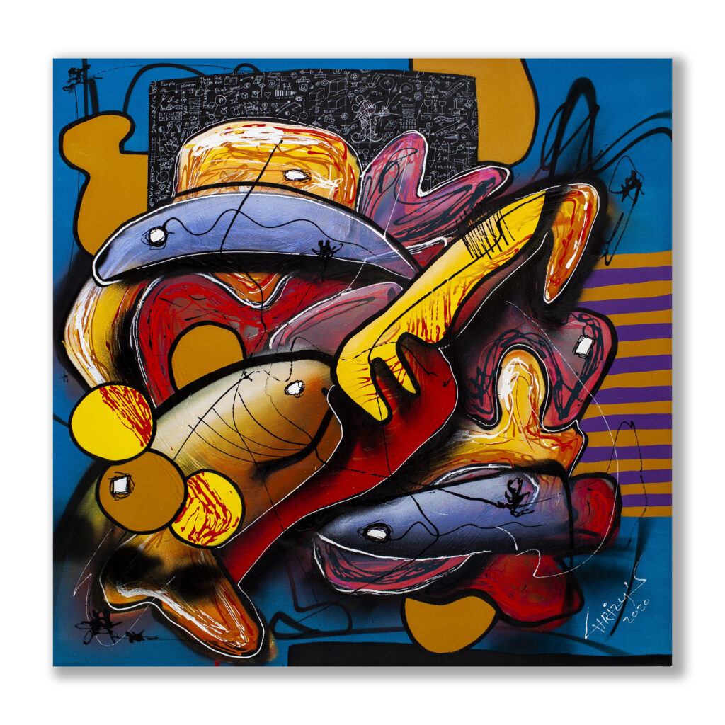 painting straight from the heart