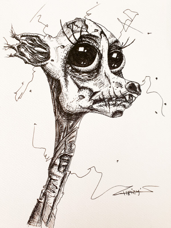 a surreal portrait
